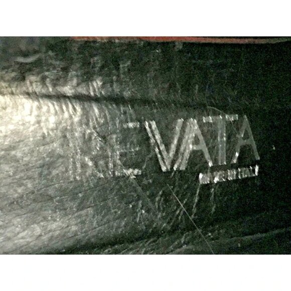 Prevata Womens Black Vero Cuoio Cone Heel Almond Toe Ankle Boot Size US‎ 5.5 - Picture 9 of 9